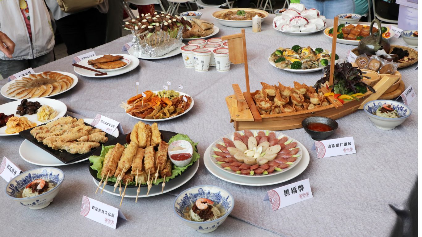「囍市集」匯聚了22家台南國宴級的知名小吃